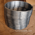 Tipo di sicurezza a caldo a caldo Galvanized Razor Wire